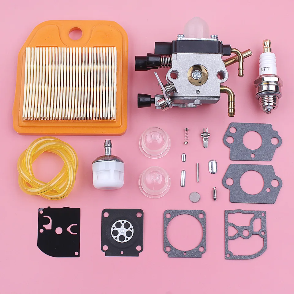 Lanceur Tondeuse Remplacement Boxwizard Carburateur De Rechange Pour Tondeuse HS81 HS81R HS81RC HS81T HS86 HS86R HS86T Taille Pièce Détachée Tondeuse Thermique