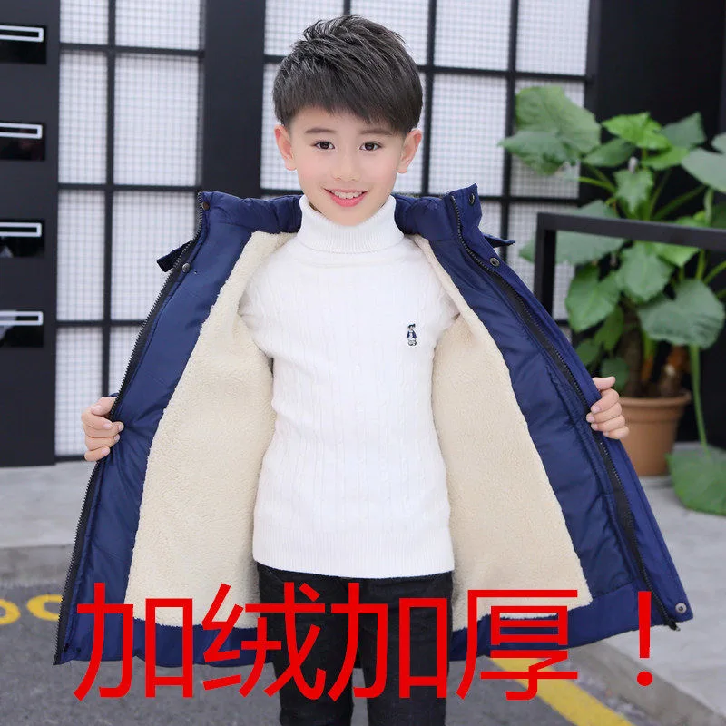 5 6 8 10 12 14 Years Big Boys Jacket Autumn Winter Plus