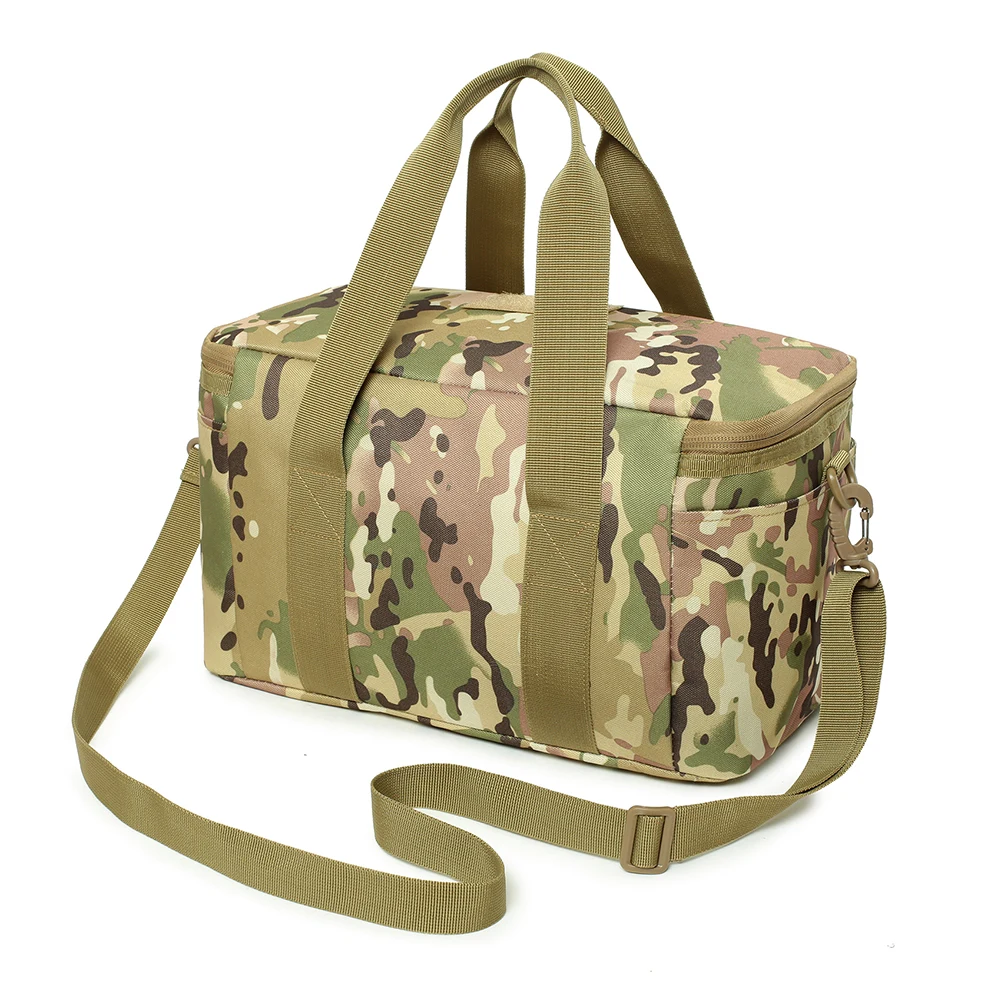 Outdoor Heavy Duty Lunch Bag Large Capacity Outdoor Picnic Bag Camping Cooler for Camping Picnic Beach Work Trip