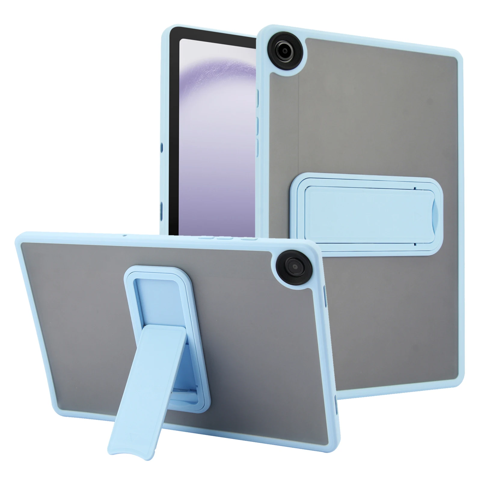 Universal Multi-Angle Tablet Stand Case with PC Back Cover