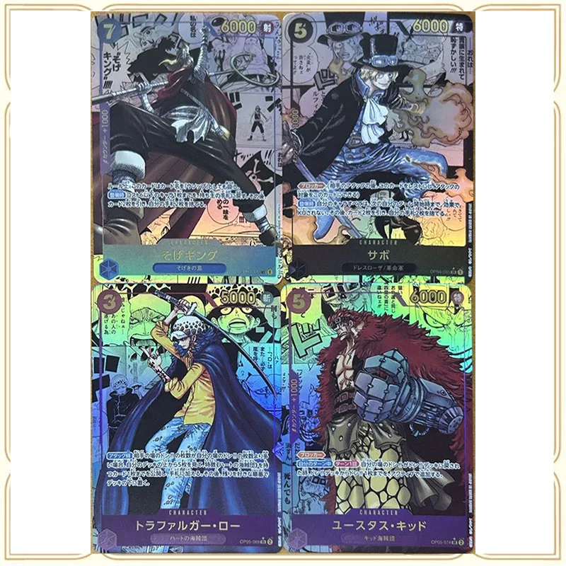 Anime One Piece DIY ACG Shanks Portgas D Ace Marco Luffy Sexy Boy Games Toys Collectible Cards Christmas Birthday Present