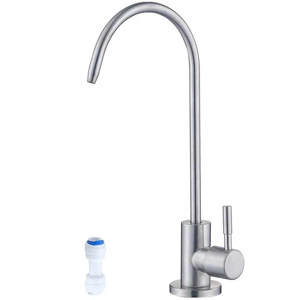Water Purifier Faucet Water Purifier Faucet Lead-Free Filtered Faucet Fits Reverse Osmosis Units or Water Filtration System Kitchen RO Faucet