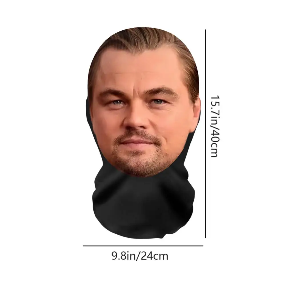 Cosplay 3D Printed Mask Stretch Mesh Full Face Mask Men And Women Role Play Headdress Hip Hop Fashion Balaclava Headdress
