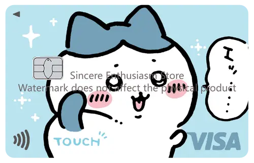 Cartoon Kawaii Chiikawas Credit Card Skin Stickers Cute Matte Sticker for VISA JCB Mastercard and Other IC Card Decorative - Image 18
