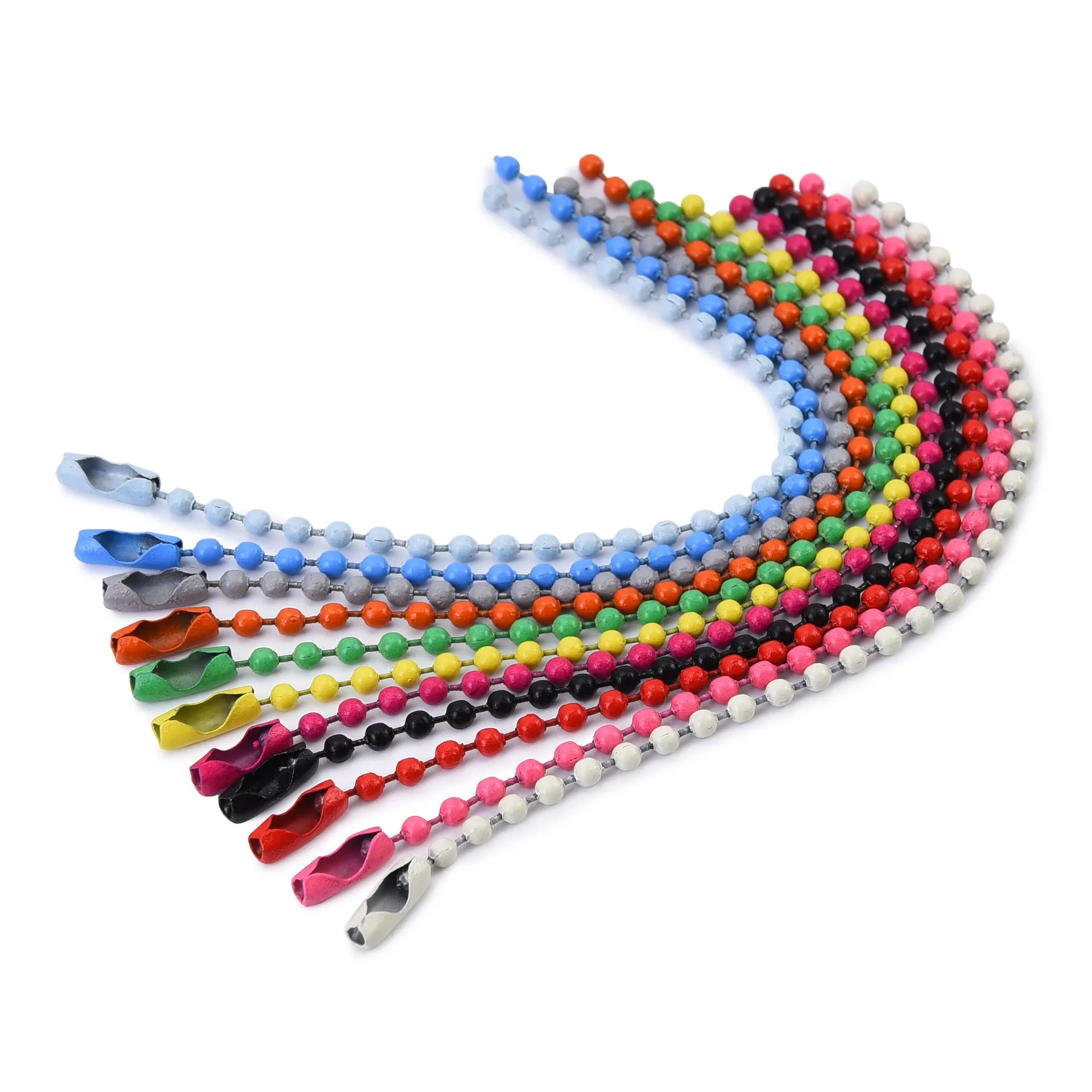 

10 шт. разноцветные шарики из бисера для брелоков/кукол/этикеток ручная бирка коннектор для DIY браслета ювелирные изделия аксессуары 12 см