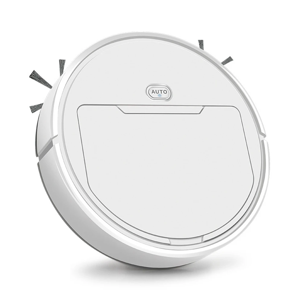 

Automatic Robot Cleaner 3 in 1 Smart Broom Robot Vacuum Cleaner Lazy Household Cleaning Wireless Sweeper Robot ,White B