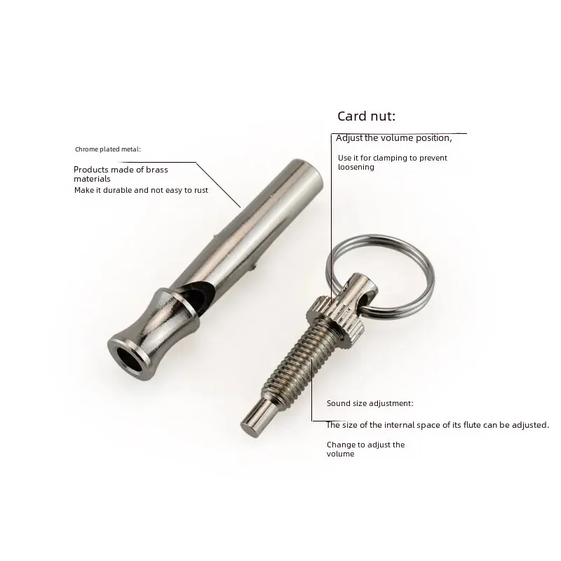 Dog Whistle Dog Training Supplies Copper Material 5.5cm*0.8cm