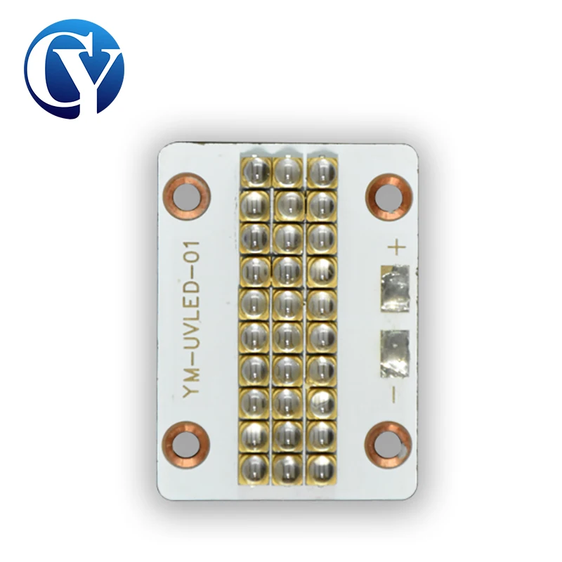 3535 90 Watts UVLED Curing Module High Power Violet Uv Lamp Printer 365-370nm 380-385nm 395-400nm 400-405nm