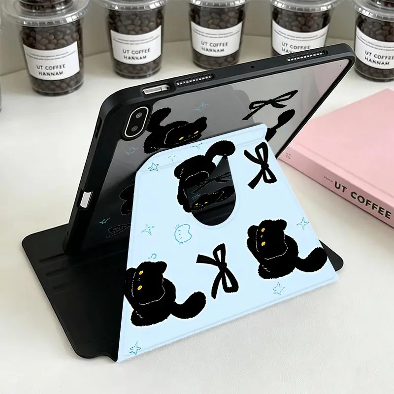 360 Degree Rotating Flip Book Case