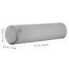 NEW Memory Cotton Cylindrical Cervical Neck Roll Pillow Sleeping Round Pillow Adult Neck For Men And Women 6