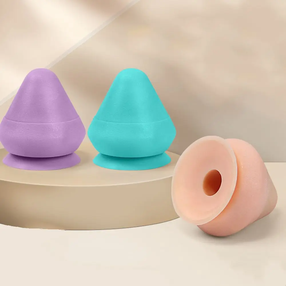 Portable Trigger Point Suction Cup Massager Adsorption Massage Cone Back Massage Tool Ball Health Care Yoga Fascia Ball
