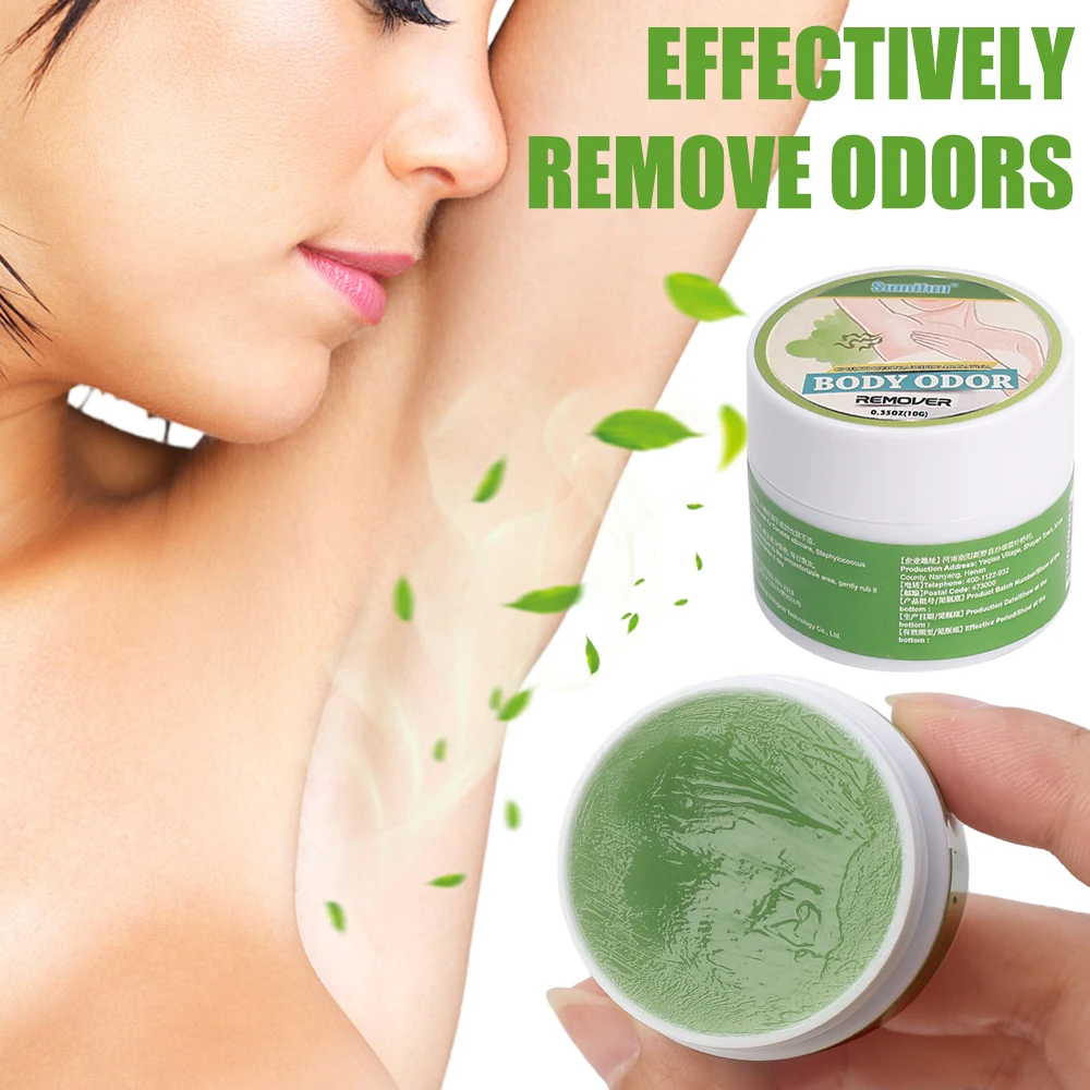 

2PC Underarm Sweat Deodorant Cream Antiperspirants Deep Penetration Underarm Odor Removal Cream Easy To Absorb Perfume Skin Care