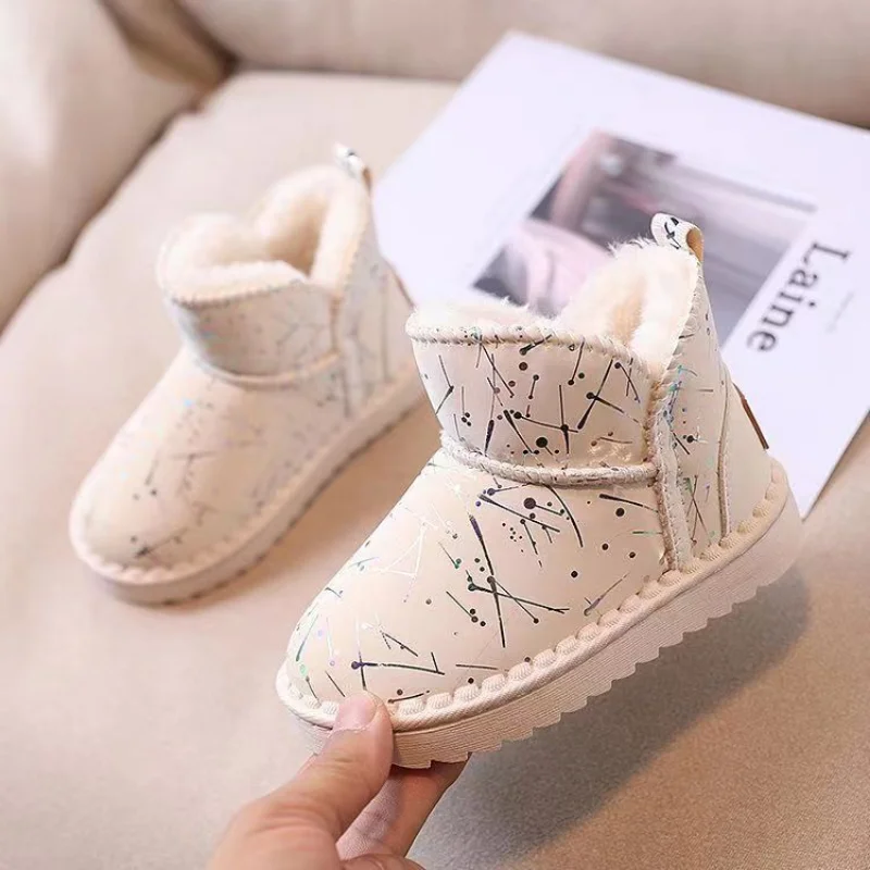 Chaussures en coton pour bébé Chaussures en velours pour petit