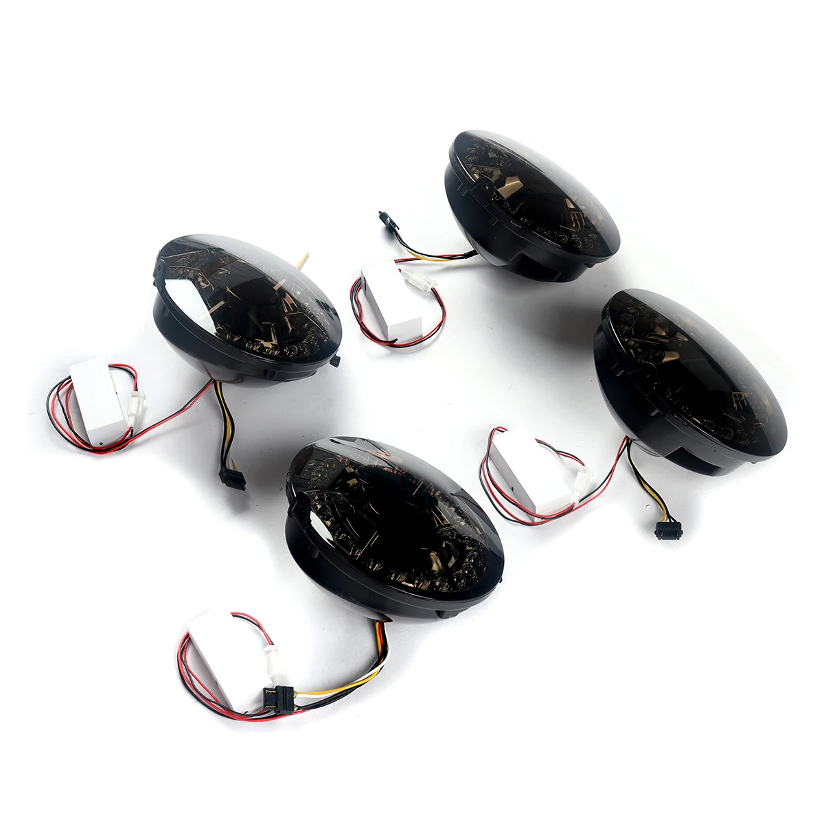 Smoked Black Lens LED Tail Brake Lights for Chevrolet Corvette C6 Turn Signal Lamp Parking Light Tail Lamp Assemblies 2005-2013