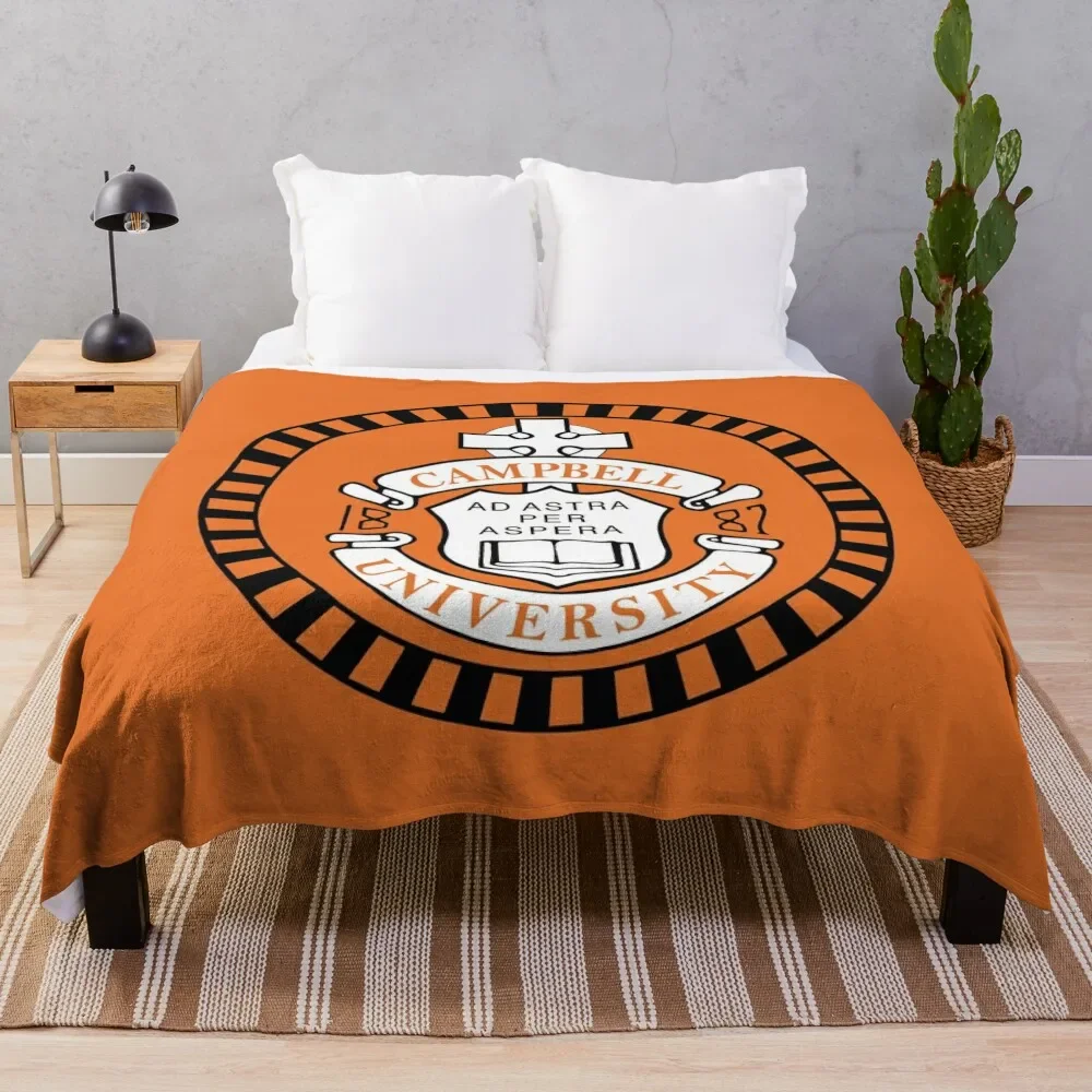 

Campbell University Throw Blanket Picnic Blanket Luxury St Blanket Decorative Throw