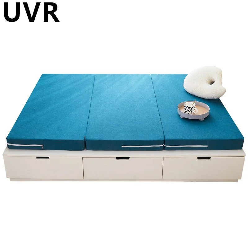 

UVR Latex Mattress Slow Rebound Memory Foam Filling Student Dormitory Tatami Bedroom Hotel Double Foldable Lightweight Mattress
