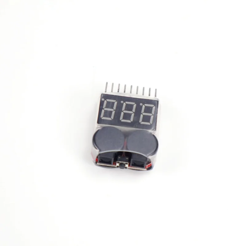 Testeur de batterie Lipo 1-8S avec alarme basse tension 3 pièces