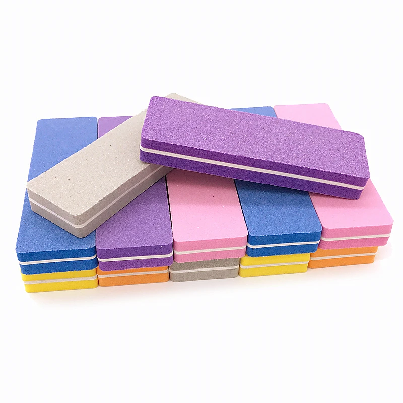 

10Pcs MiNi Wide Nail File High Quality Manicure Sanding Files Tips Professional Material Nails Polish Shiner Nail Care Buffing