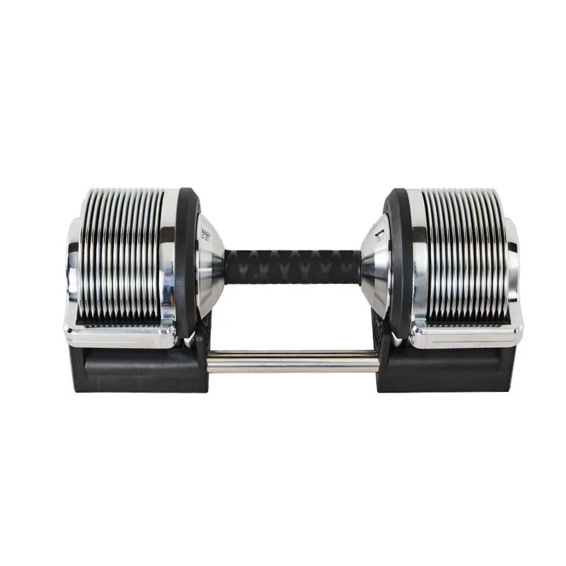 Adjustable dumbbell 32KG Dumbbell Adjustable weight Weight display Automatic locking Home dumbbell set