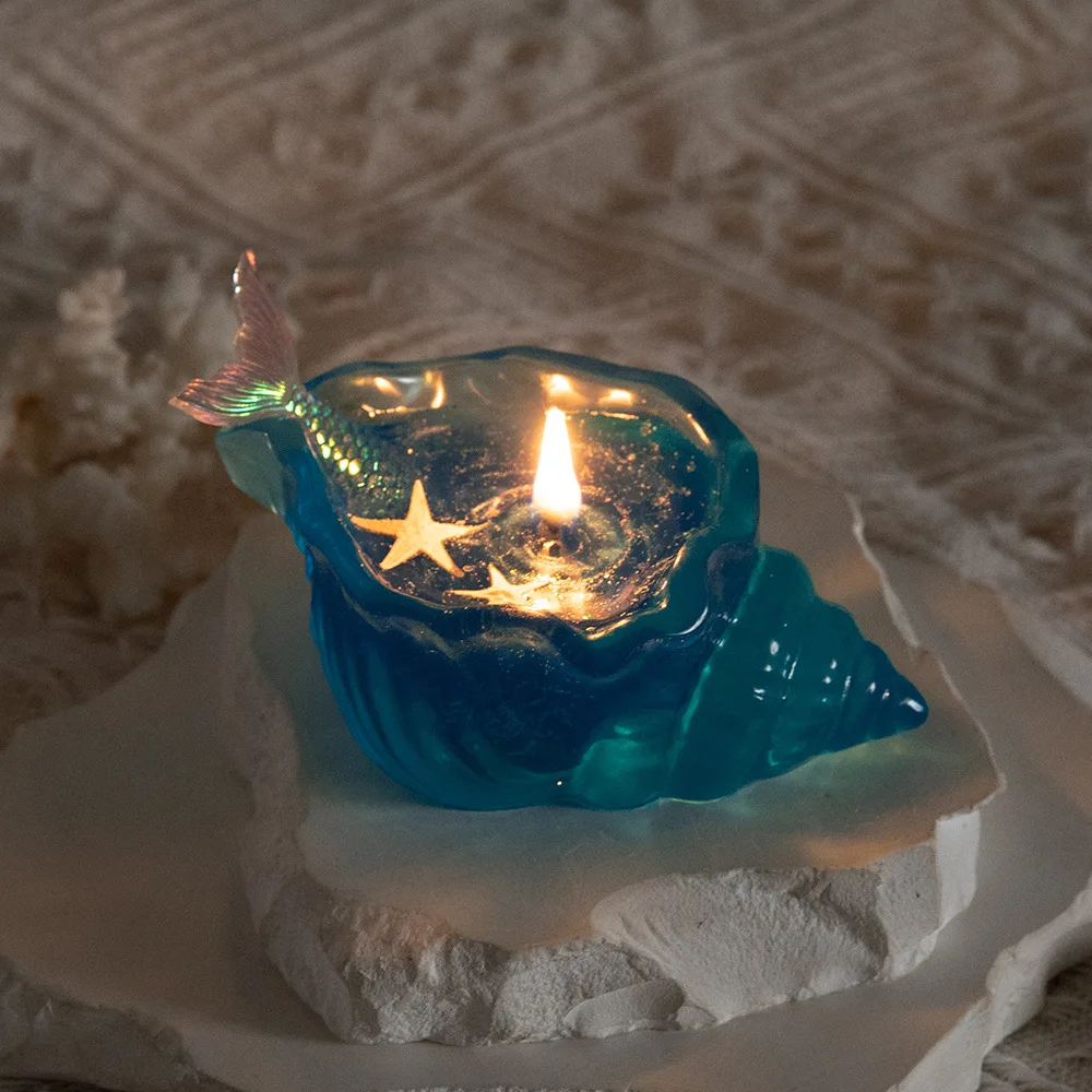 Sea Shell Aromatherapy Candle Creative Starfish ShellSea Sh