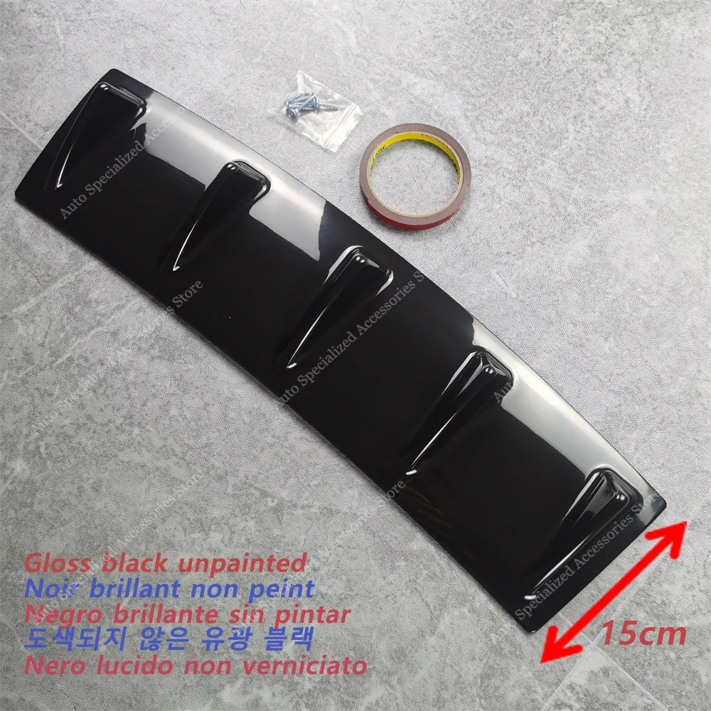 Tapa De Rejilla De Ventilación De Parachoques Trasero Para Mercedes Clase A W177 Sedan AMG Line 2018, Color Negro