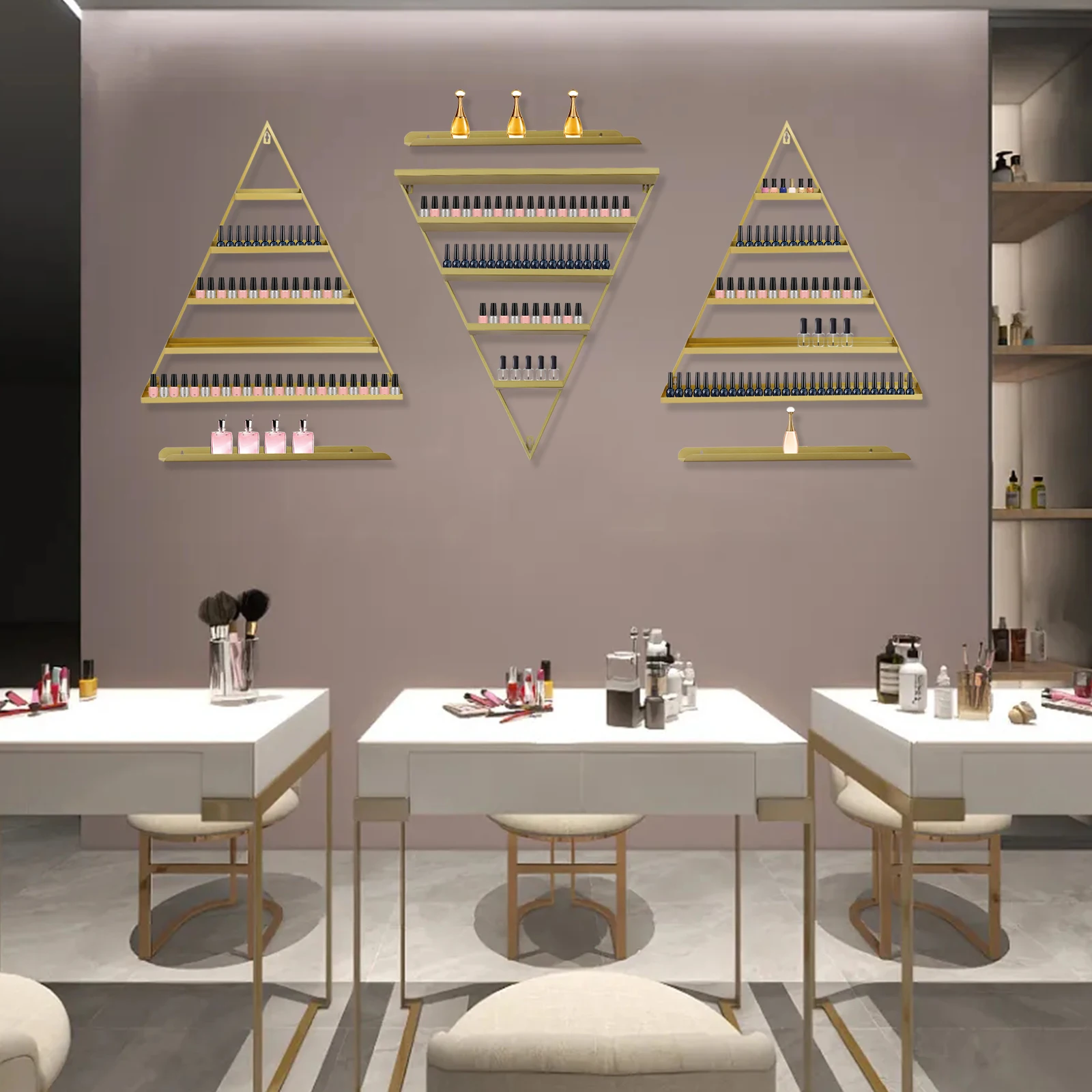 Nail polish display rack configuration 1