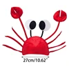 Drop Ship&Wholesale Halloween Christmas Red Lobster Hat Adult Fancy Party Costume Gift Oct.14 6