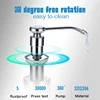 Stainless Steel Sink Soap Dispenser Kitchen Detergent Liquid Soap Dispenser Refillable Hand Press Sink Built-in Bottle 4