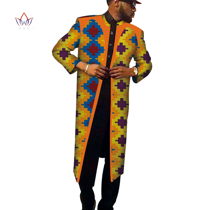 New 100% Cotton Dashiki African Clothes Men Long Top Shirts Bazin Riche Mens Shirts Traditional African Design Clothing WYN789 african clothing for men dashiki print jacket and ankara pants 2 piece set zip coats blazer bazin riche outfits attire a2116021