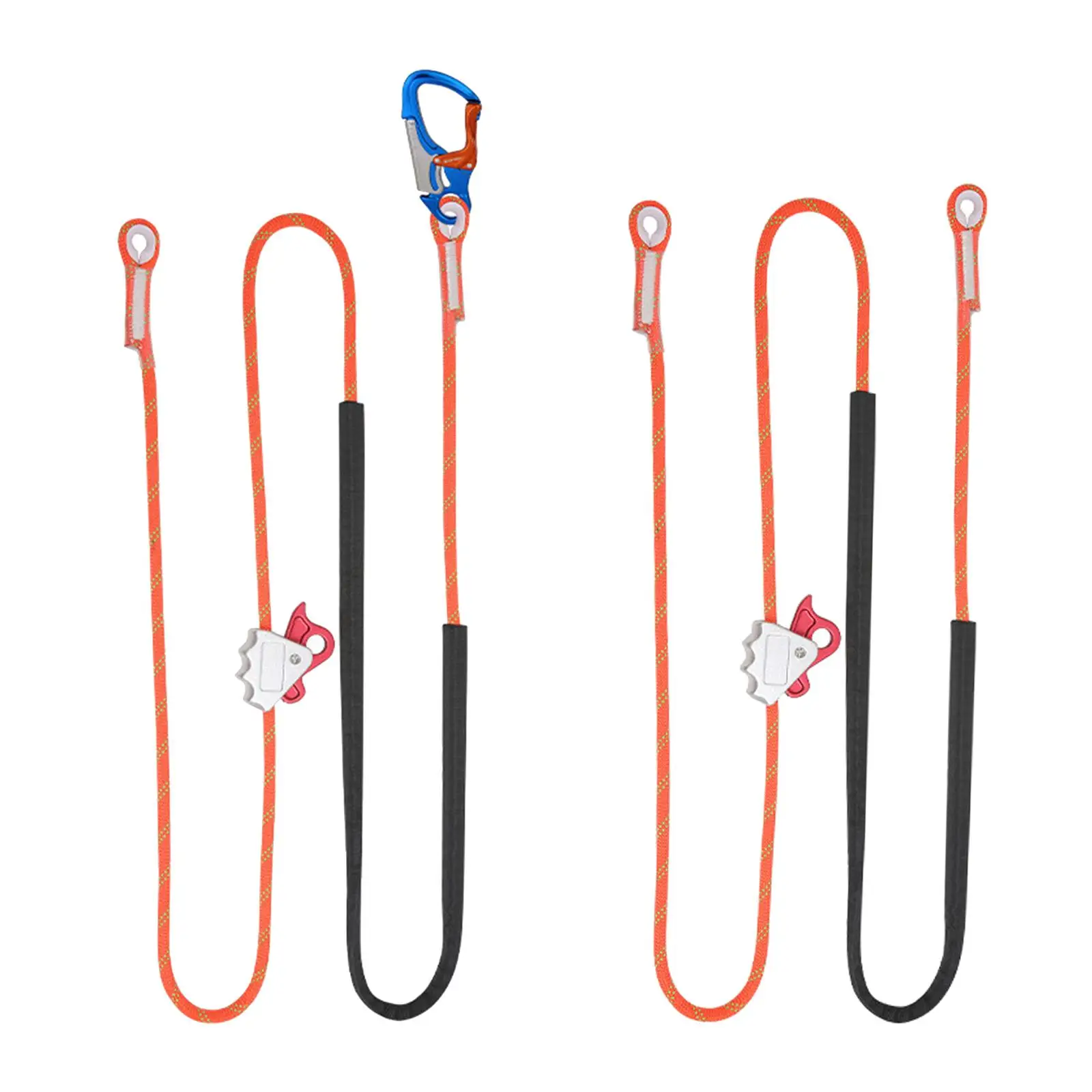 

Adjustable Positioning Safety Climbing Rope for Outdoor Climbing