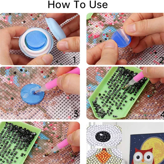 Scatola Organizzatrice 30 Scomparti Trasparente - Per Diamanti, Perline E Accessori Nail Art