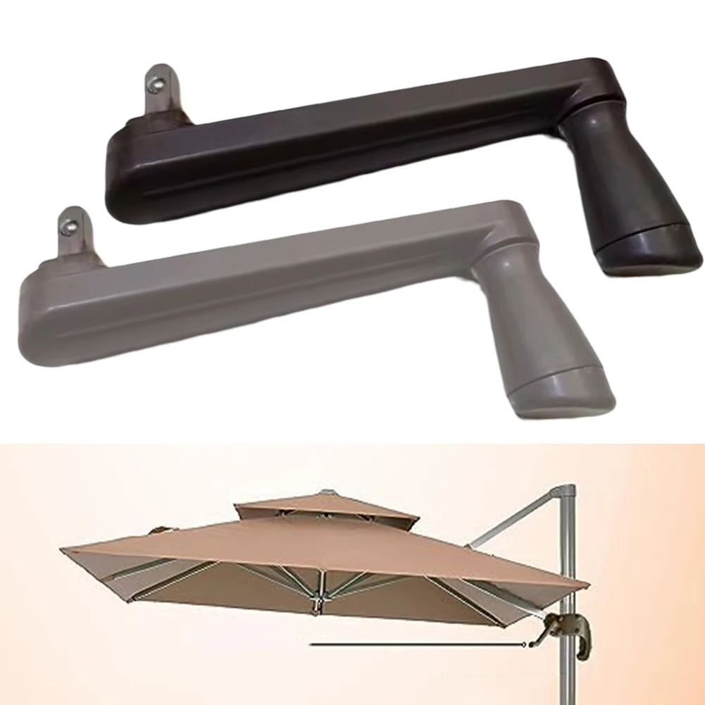 Shake Handle Outdoor Umbrella Accessories Outdoor Space Maximize Space Utilization Quick Install Rust-resistant