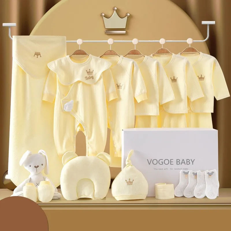 

15/18/20 Pieces Newborn Clothes Baby Clothing Suit Pure Cotton 0-6M Kids Unisex 0-3M Infants Boys Girls Underwear Set New No Box