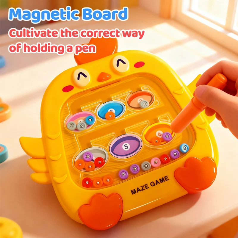 Montessori Magnetic Sorting Maze 2