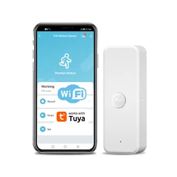 Smart Home PIR Motion Sensor with WiFi/Zigbee Connectivity (WiFI Ver 1PCS)