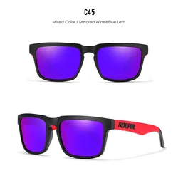 KDEAM Premium Polarized Square Sunglasses - Stylish Photochromic Shades (Only Sunglasses)