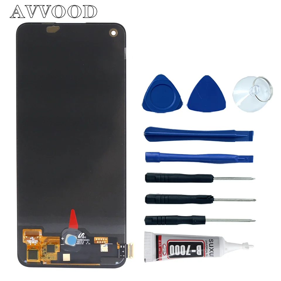 6.43'' OLED for Oppo Reno 7A LCD Display Touch Screen Digitizer