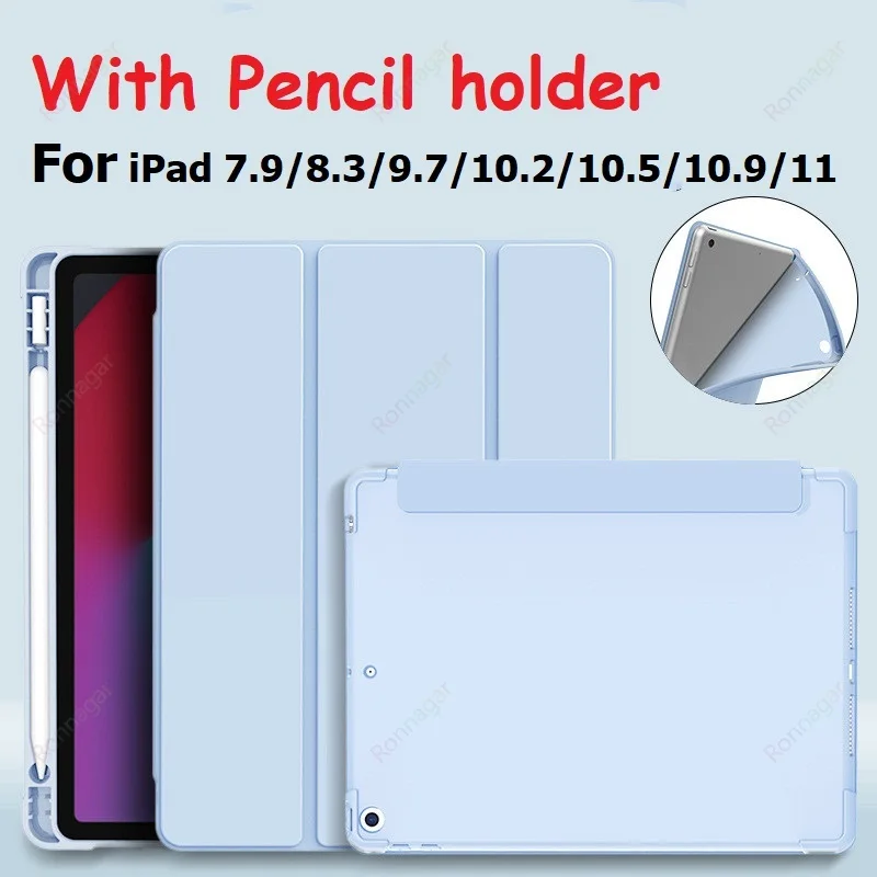 Custodia Per Ipad 6Th/5Th Generation 9.7 Pollici 2018/2017 Ipad Air 2 1St Case Ipad 7/8/9Th Gen 10.2 "Air 5 4 Pro11 10Th Gen Ipad Mini