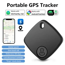 Wireless GPS Tracker and Anti - Lost Device for Personal and Item Security (White Dual System)