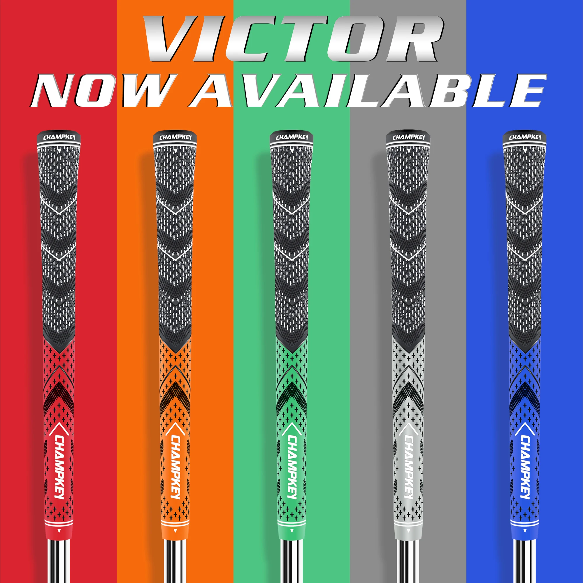 Champkey Premium Hybrid Golf Grips 13/10 Pack All Weather Performance