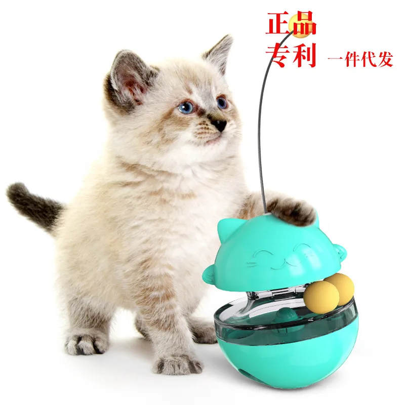 

Pet supplies Amazon cat turntable cat cudgel toy rocking tumbler food leakage ball self hi slow food device