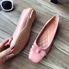 Plus Size 35-41 Women Flats Shoes 2023 Spring Woman Slip on Loafers Square Toe Butterfly-knot Ballet Flats Lady Shoes 3