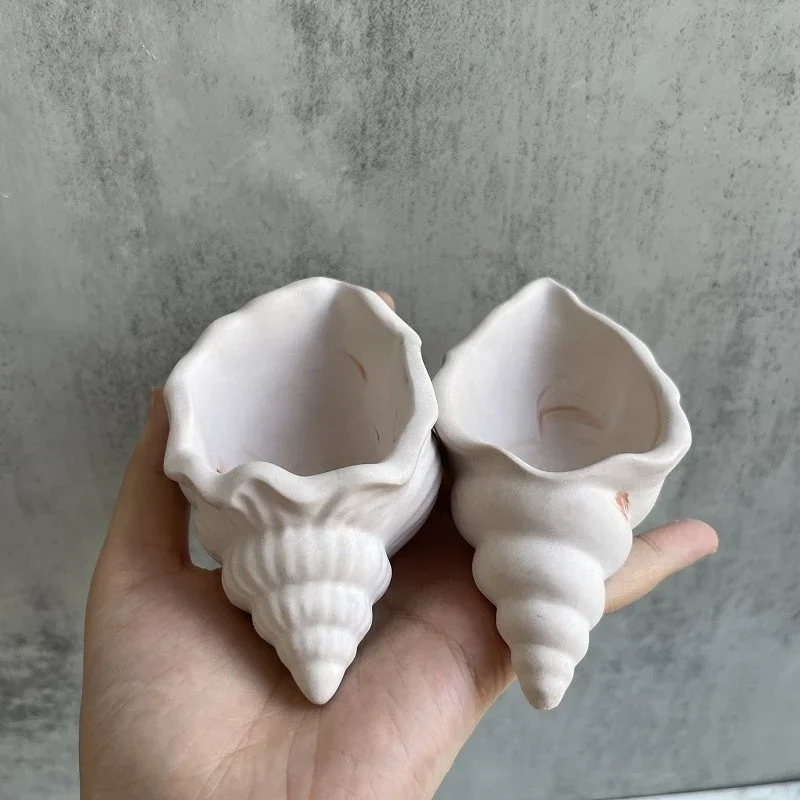 Conch Flowerpot Silicone Molds 2