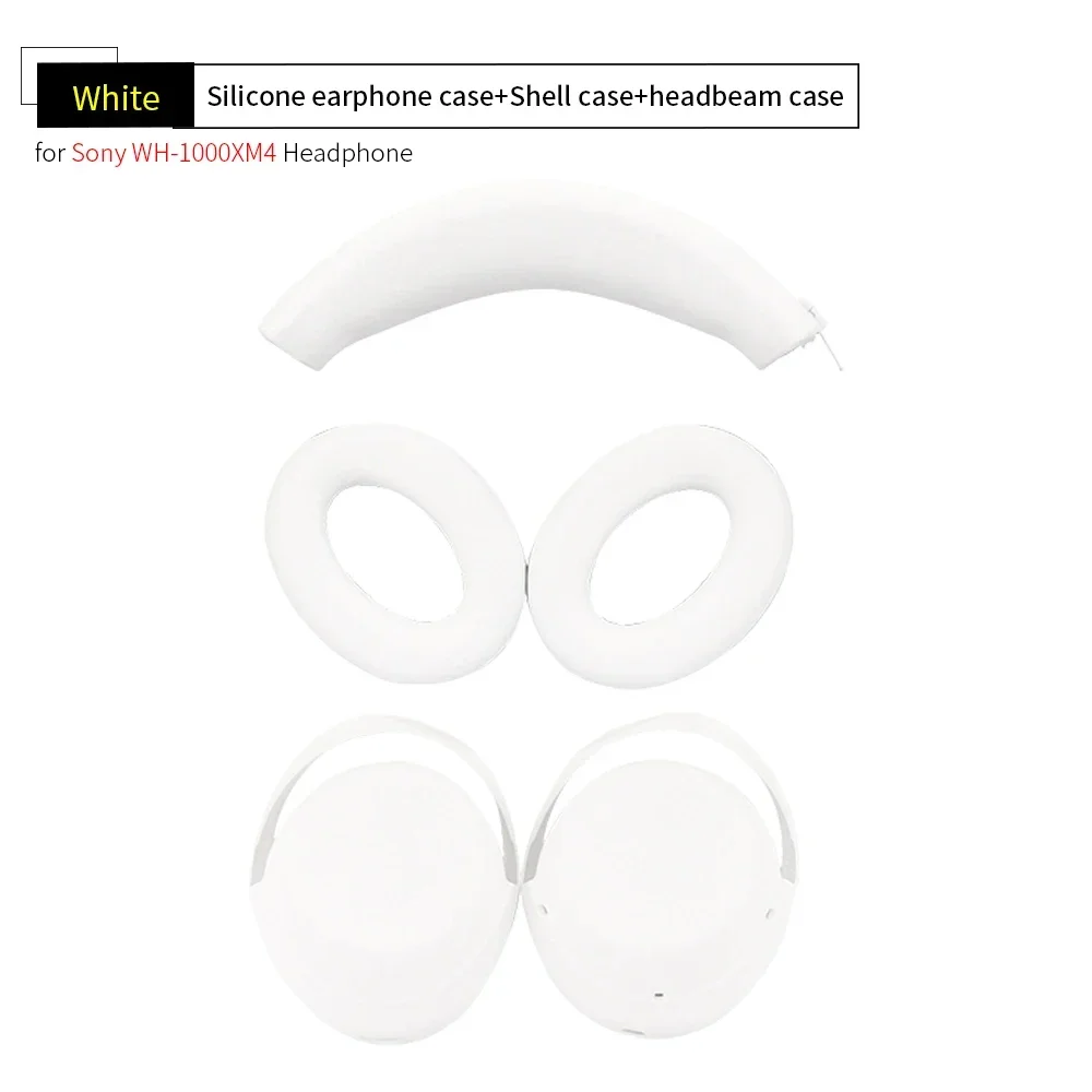 Durable Silicone Headphone Protective Cover and Headbeam Sleeve