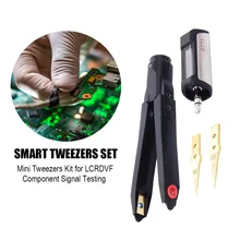 

Minidso DT71 Smart Tweezers Set Metal Digital Signal Generator Debugging Mini Tweezers Kit For LCRDVF Component Signal Testing