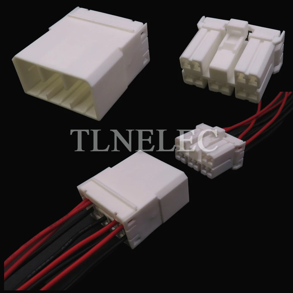 

10 Pin Way Car Male Female Socket with Wires Auto Wire Cable Unsealed Connectors 174932-1 174465-1 368506-1 368541-1