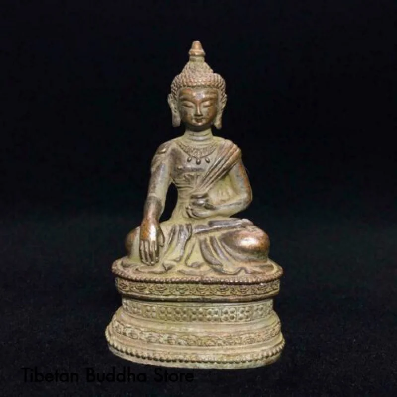 

Beautiful Old Tibet Tibetan Bronze Buddhism Buddha statue Exorcism peace wealth