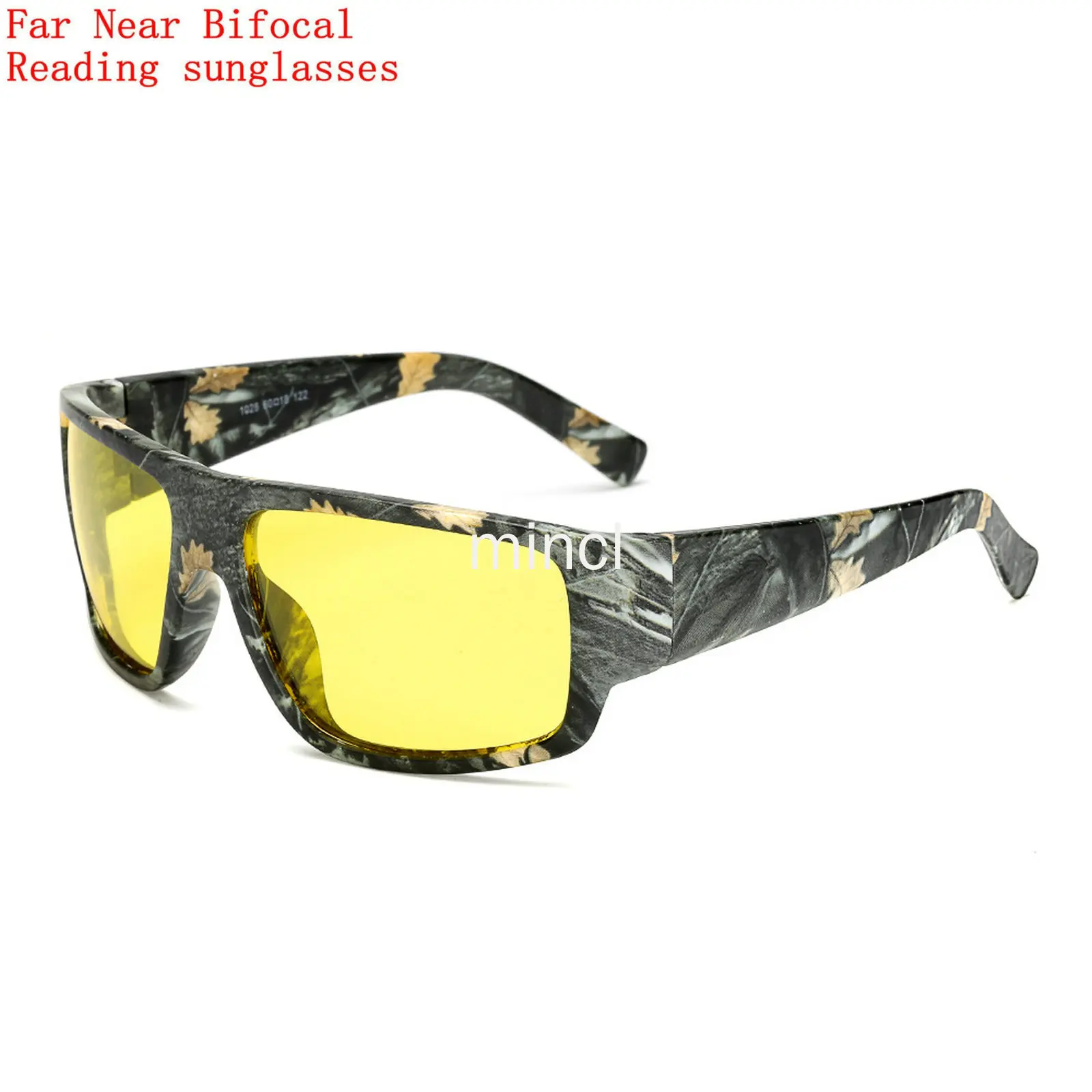 Men Night Vision Multifocal Bifocal Reading Sunglasses Women Yellow