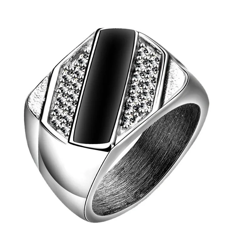 2025 New Business Drip Oil High-end Men's and Women's Rings Fashion Temperament High-end Ring Party Jewelry Wholesale 5
