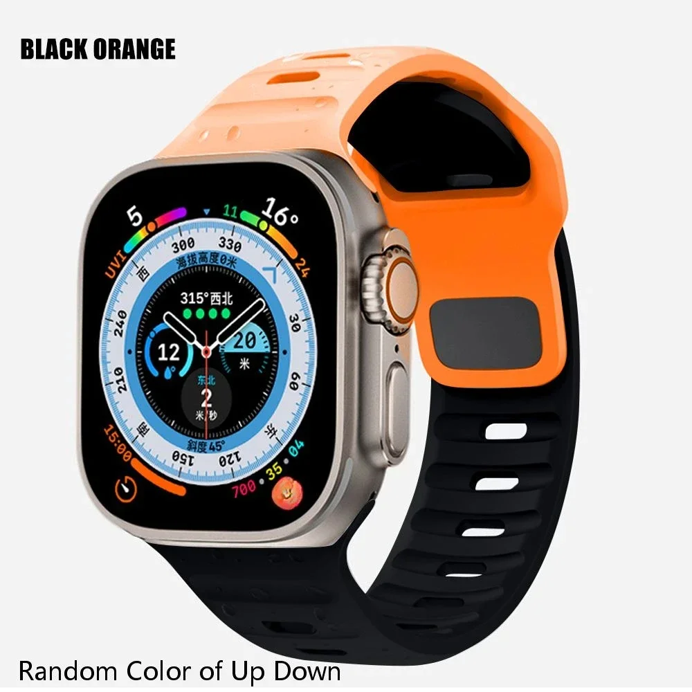 Luminous Soft Silicone Watch Strap Bracelet